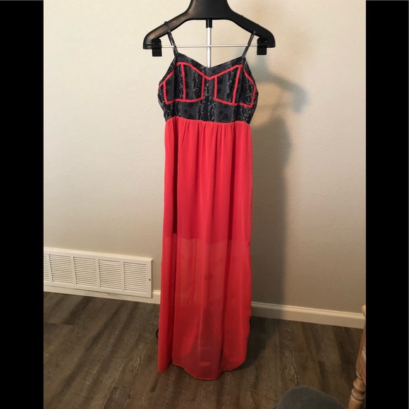 Jealous tomato snake skin top pink bottom maxi - Picture 1 of 3